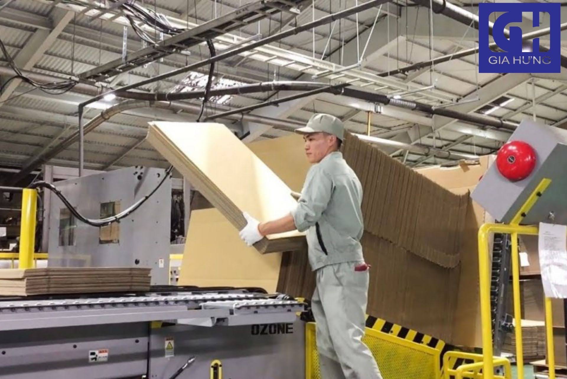 Sản xuất thung carton